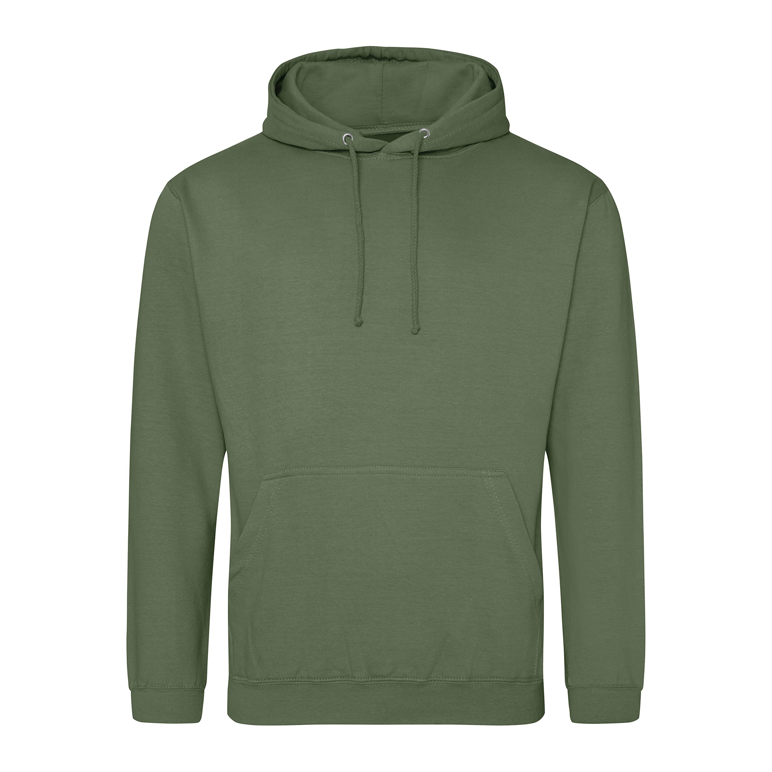 AWDis Unisex College Kapuzenpullover, Erdgrün, L