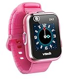 VTech KidiZoom Smart Watch DX2 pink – Kinderuhr mit Touchscreen, zwei Kameras für Selfies und vielem mehr – Für Kinder von 5-12 Jahren