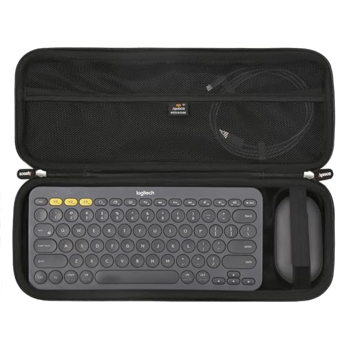 Aproca Reisetasche für Logitech K380 / K810 / K811 Bluetooth-Tastatur für mehrere Geräte