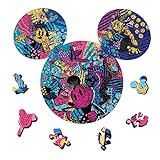 Holz Puzzle Sonderform 500 + 5 - Mickey Mouse