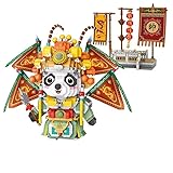 LOZ Mini Blöcke Kinder Bauspielzeug Ziegel Mädchen Puzzle Chinesische Tradition Kultur Beijing Opera Panda 9265 8101 8102 8107 (8107-no Box)
