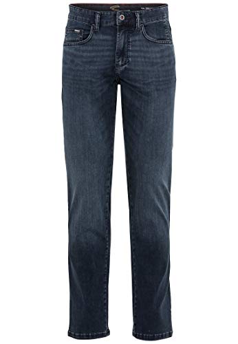 Camel Active Herren 5-Pocket Houston Straight Jeans, Blau (Blue/Black 40), W33/L34 (Herstellergröße: 33/34)