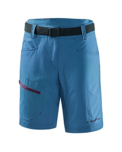 Black Crevice Damen Trekking Shorts, blau, 36