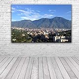 Avila Caracas Mount Leinwand Kunst Malerei Spanien Landschaft Wand Poster Drucke Bilder WohnkulturFür Wohnzimmer/60x90cm-kein Rahmen