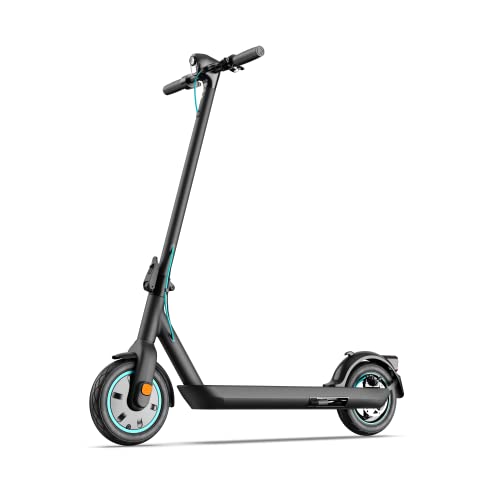 ODYS αlpha X3 PRO Faltbarer E-Scooter mit Straßenzulassung & Appanbindung inkl. Sperrfunktion (max 20km/h, bis zu 50km Reichweite, 100kg Belastung, 10" Luftreifen, Geschwindigkeits-/Akkustandanzeige)