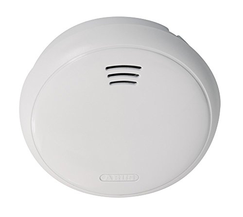 ABUS 251365 Rauchwarnmelder 10 Jahre (Art-Nr. GRWM30500) Surveillance Alarm Smoke Detector, 3 V, Weiß