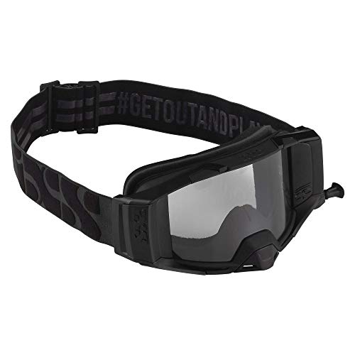 IXS Goggle Trigger+ Roll-Off Black Sonnenbrille, Schwarz, Einheitsgröße