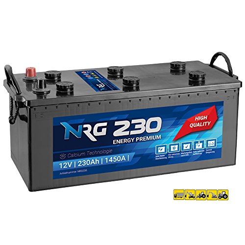 NRG Premium LKW Batterie 230Ah - 1450A/EN Starterbatterie ersetzt 220Ah 225Ah