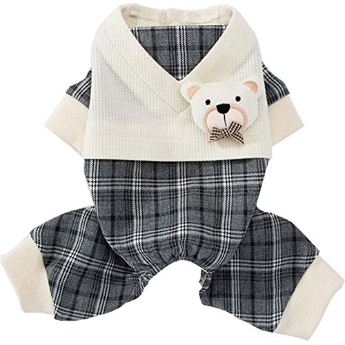 MMAWN Nette warme Hundekleidung für kleine Hunde Winter Baumwolle Hundekleidung Mantel Welpen Kostüm Pullover Mantel Chihuahua Outfits Ropa (Size : XX-Large)