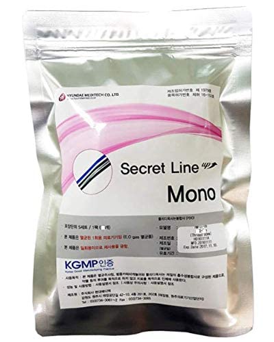Luxx Secret Line PDO Thread Lifting/Face & Whole Body/Mono/No Cog Type/100Pcs(5Pack)/Korea Made (30G38mm)
