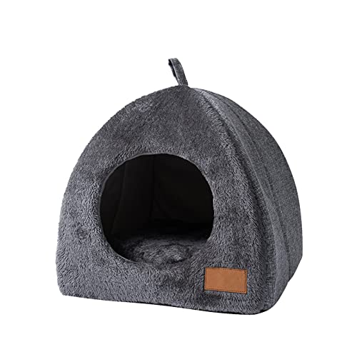 Pet Outdoor House, Cat House for Outdoor, Cat Cave Cat House, Cat Cave Outdoor for Cats Pet House with Removable Mat, Katzenhaus Winterfest, Cat Bed Cave, Foldable Pet Shelter for Pets Protection Bed