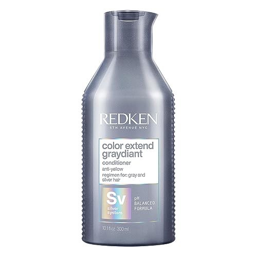 Redken | Spülung für graues und blondes Haar ohne Gelbstich, Color Extend Graydiant Conditioner, 1 x 300 ml