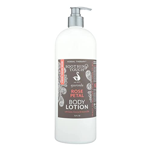 Soothing Touch Rose Petal Body Lotion, 32 Oz