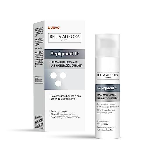 Bella Aurora | Repigmentierung Behandlung zur Verringerung von Pigmentflecken im Gesicht und am Körper | REPIGMENT12, 75 ml | Behandlung für Gesicht und Körper | Geeignet für empfindliche Haut
