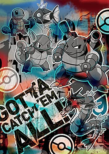 Buffalo Games - Pokemon - Squirtle Evolution Graffiti - 500 Teile Puzzle