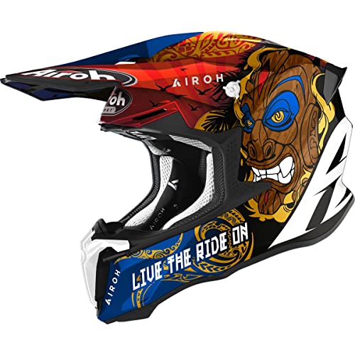 Airoh Motocross-Helm Twist 2.0 Mehrfarbig Gr. S