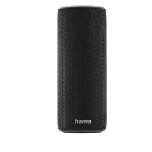 Hama Bluetooth®-Lautsprecher Pipe 3.0 wasserdicht IPX5, 10 Licht-Modi, 24W, SW (00188202)