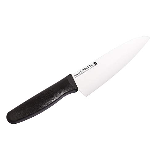 FOREVER Universalmesser, weiße Keramikklinge,16 cm Messer, Mehrfarbig, One Size