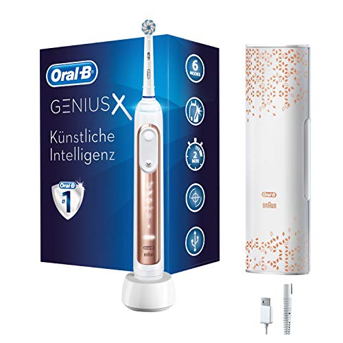 Oral B Elektrische Zahnbürste Genius X 20000N, Aufsteckbürsten: 1 St.