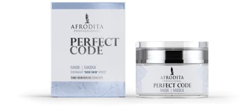 Afrodita Professional PERFECT CODE Maske | 50ml | Über Nacht ''New skin effect'' | Innovativ Bio-Enzym-Technologie | Es enthält das Enzym Papain, Honig und die Vitamine A und E | Vegan