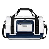anndora Wasserfeste Sporttasche 30 L Reisetasche Weiß - Dry Bag