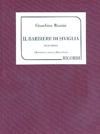 Il Barbiere Di Siviglia Partitur (it)