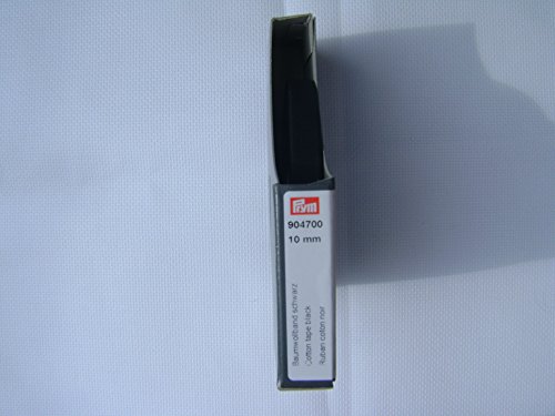 Prym 904700 Baumwollband 10 mm schwarz