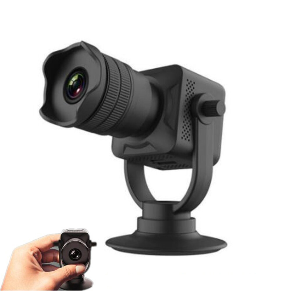 T6 12X Zoom Mini-Kassiererkamera Home Überwachungskamera Manueller Fokus Videoüberwachungskamera Telefon APP Beobachten