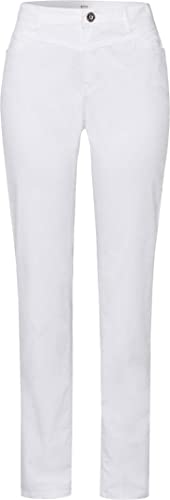 BRAX Damen Style Mary Superior Cotton Hose, Weiß, 36W / 34L EU