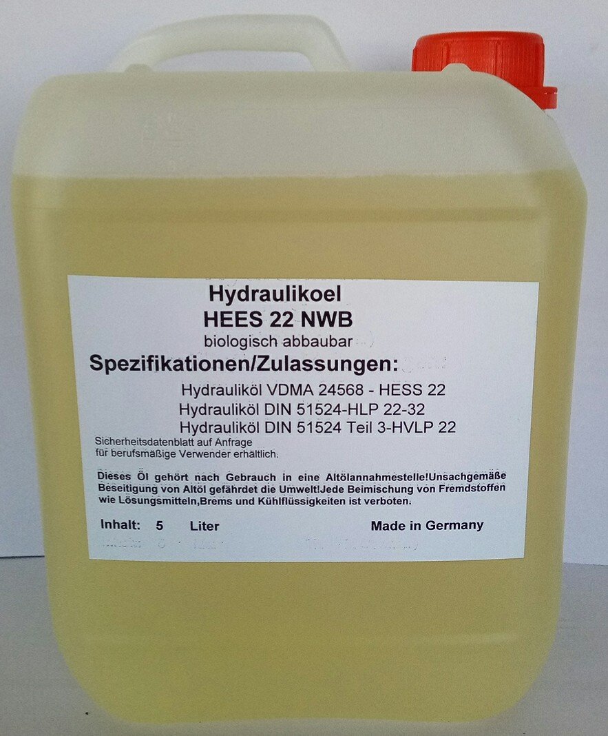 East Germany OIL Bio HEES 22 Kanister 5 Liter Kanister