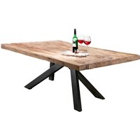 SIT Tisch »TABLES & CO«, HxT: 75 x 100 cm, Holz - braun | schwarz