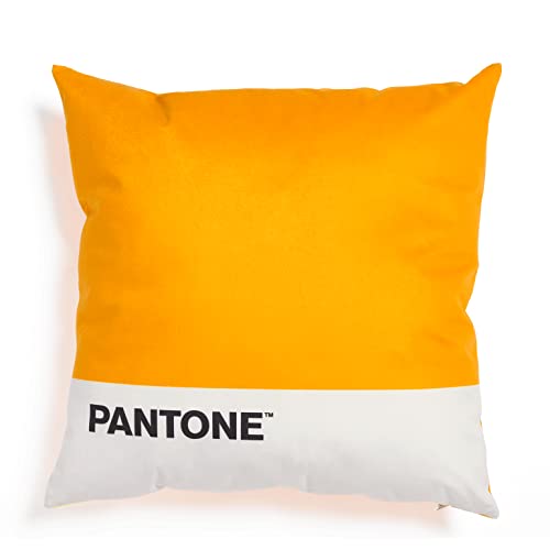 SWEET HOME Pantone™ – Dekokissen, gepolstert, 40 x 40 cm, mit verdecktem Reißverschluss, Füllung 350 g/m², Ocker