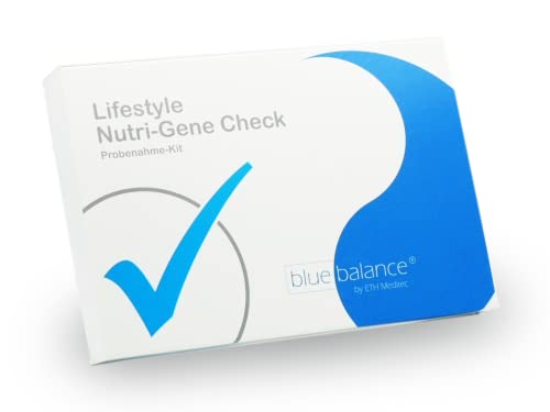 blue balance® Lifestyle Nutri Gene Check - Probenahme-Kit, Selbsttest für Zuhause