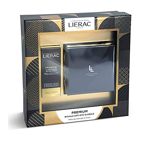 Lierac Linie Premium Anti-Aging Set Soyeuse Creme + Augenpartie