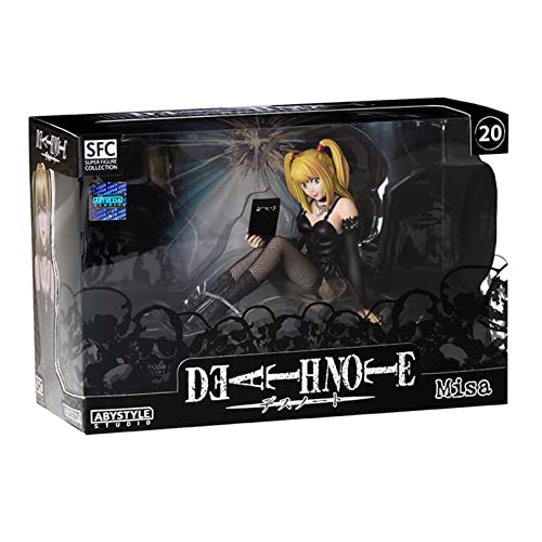 ABYSTYLE Studio Death Note Misa SFC Sammelfigur aus PVC, Anime-Manga-Figur, Zuhause, Zimmer, Büro, Dekoration, Geschenk