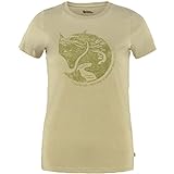 FJALLRAVEN Damen Arctic Fox Print W T-Shirt, Sandfarben, XS