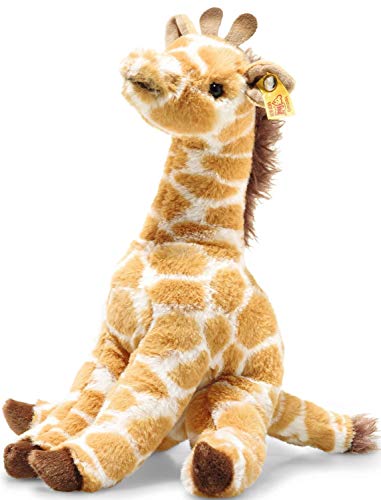 Steiff 068096 gibsi schlenker-giraffe, plüsch, 27 cm, gefleckt