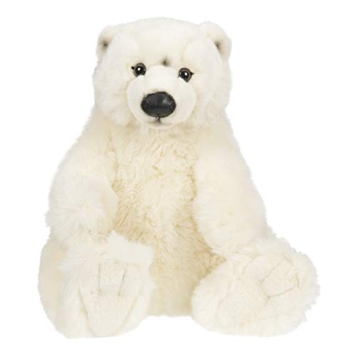 Uni-Toys - Eisbär, sitzend - 33 cm (Höhe) - Bär, Wildtier - Plüschtier, Kuscheltier