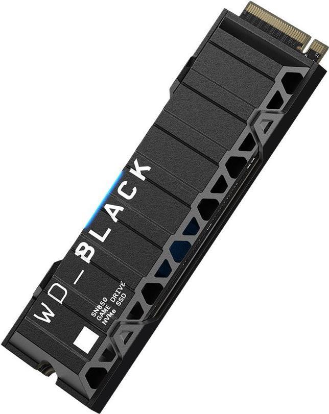 WD_BLACK SN850 2 TB NVMe SSD Offiziell Lizenziert für PS5 Konsolen (interne Gaming SSD mit Heatsink; PCIe Gen4 Technologie, bis zu 7.000 MB/s Lesen, M.2 2280)