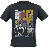 U2 Bullet The Blue Sky - Joshua Tree Tour 1987 T-Shirt schwarz L