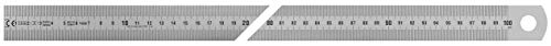 Vogel Germany Stahlmaßstab (Typ A, Messlänge 1000 mm, Querschnitt 30 mm x 1,0 mm, rostfreier Federbandstahl, Ablesung links nach rechts) 1018010100
