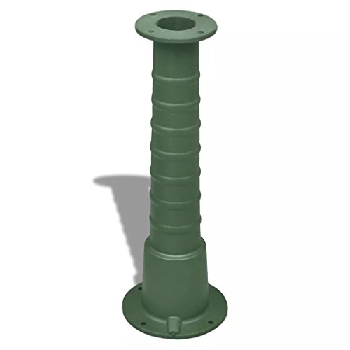 yorten Pumpenständer für Schwengelpumpe Schwengel Wasserpumpe aus Gusseisen Grün 66 x 23 x 23 cm 13 kg