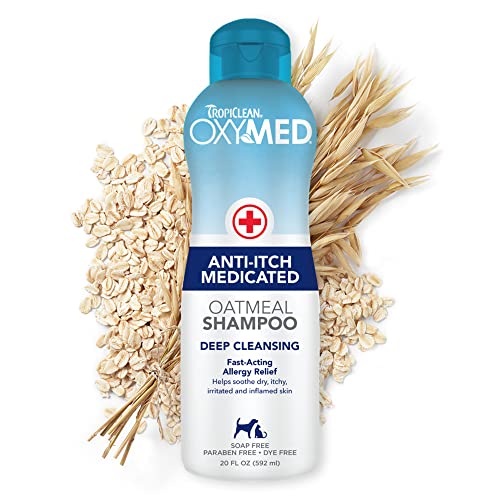 Tropiclean oxymed Oxy Med Pet Shampoo, 20 oz/592 ml