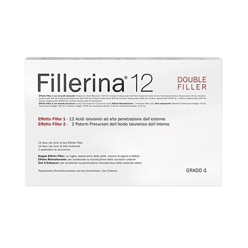 Labo Fillerina 12 Double Filler Intensive Gesichtsbehandlung Remulpting Gel + Nourishing Veil Grade 4