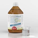 Colloimed Kolloidales Germanium 50ppm hoch konzentriert Reinheitsstufe 99,9999% in brauner Apotheker-Glasflasche 500ml (Germanium-50ppm, 500ml)