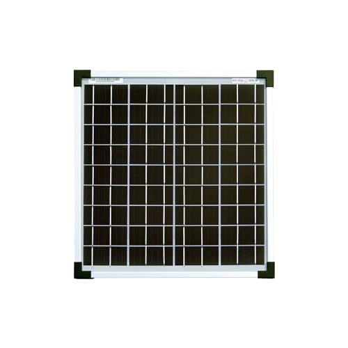 enjoysolar® Mono 20W Solarpanel - Solarmodul Solarzelle Photovoltaik, Monokristallin 20 W, 12 V