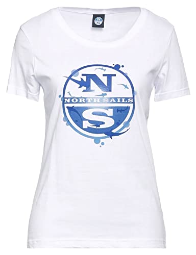 NORTH SAILS Damen T-Shirt - 902349 (as3, Alpha, m, Regular, Regular)