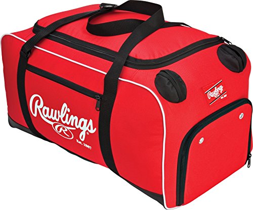 Rawlings Covert Player Duffle Bag, Unisex-Erwachsene, Covert Duffle Bag, scharlachrot, 26" L x 13" W x 13" H