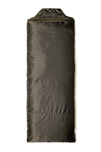 SnugPak Jungle Bag, Schlafsack mit Reißverschluss auf der linken Seite, Unisex, 92255, olivgrün, Reißverschluss Links