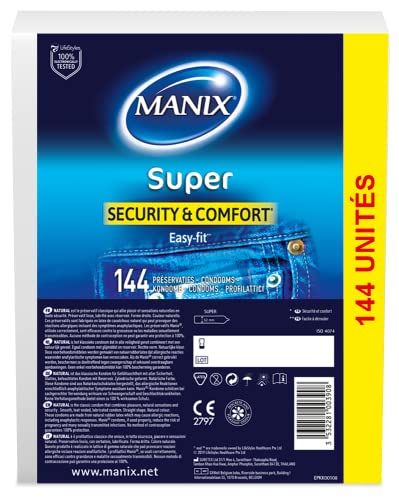 Manix Super Bulk Kondome – Mega 144 Stück